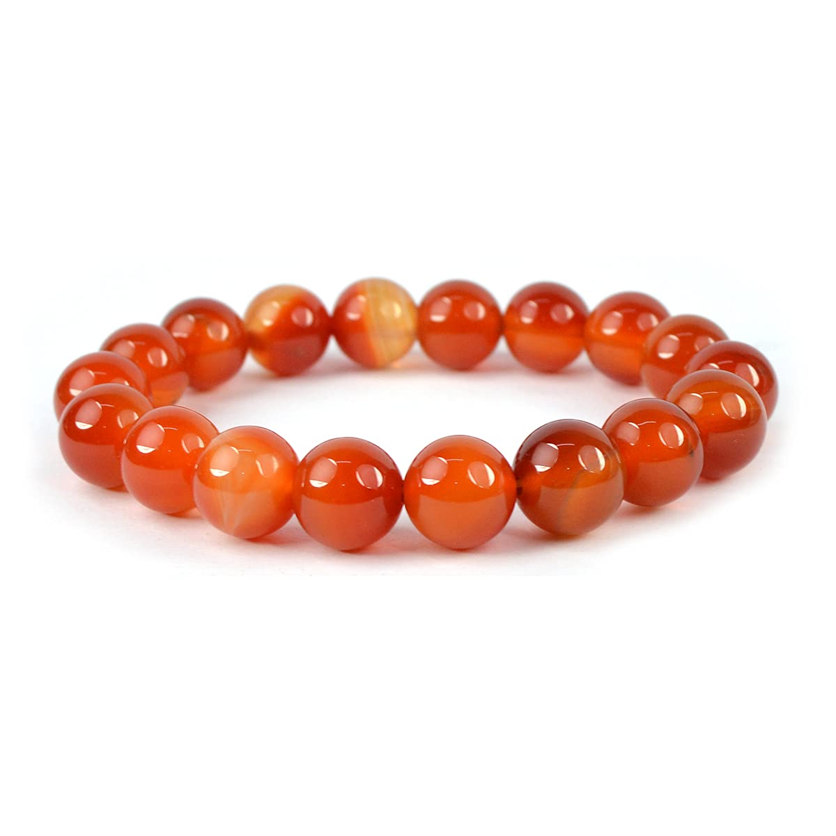 AdiShakti Carnelian Bracelet: Energy, Creativity & Confidence - Image 2