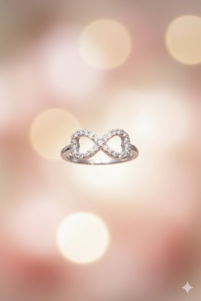 Infinity Silver ring - Image 2