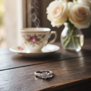 Radiant Center Stone Ring